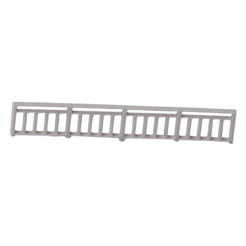Sharplace Puppenhaus Mini Leitplanke Geländer Modell DIY Handwerk Materialien für Bastler Sammler Multifunktionale Pp Zubehör, 3.6 X 0.5 cm Sharplace Puppenhaus Mini Leitplanke Geländer Modell DIY Handwerk Materialien für Bastler Sammler Multifunktionale Pp Zubehör, 3.6 X 0.5 cm von Sharplace