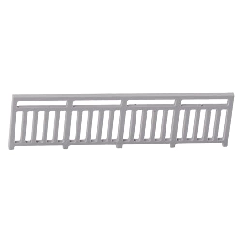 Sharplace Puppenhaus Mini Leitplanke Geländer Modell DIY Handwerk Materialien für Bastler Sammler Multifunktionale Pp Zubehör, 6.1 X 1.6 cm Sharplace Puppenhaus Mini Leitplanke Geländer Modell DIY Handwerk Materialien für Bastler Sammler Multifunktionale Pp Zubehör, 6.1 X 1.6 cm von Sharplace
