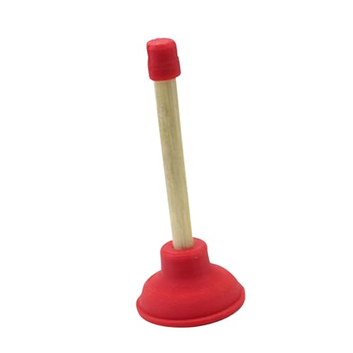 Sharplace Puppenhaus Miniatur Toilette Dusche Zimmer 1:12 Puppenhaus Dekorative Badezimmer Möbel Modell Lustiges Geschenk Spielzeug, Baggergerät von Sharplace