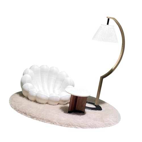 Sharplace Puppenhaus-Möbelset im Maßstab 1:12, Mini-Miniaturlandschaft, Puppenhaus-, kreatives Sofa, Stehlampe, Couchtisch und Teppich von Sharplace