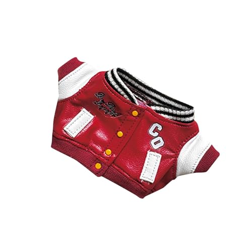 Sharplace Puppenjacke für 17 cm Puppenzubehör, süße Modedekoration, Puppenkleidung, Puppenmantel für Heimwerkerbedarf, Geschenk, Cosplay, Kindertag von Sharplace