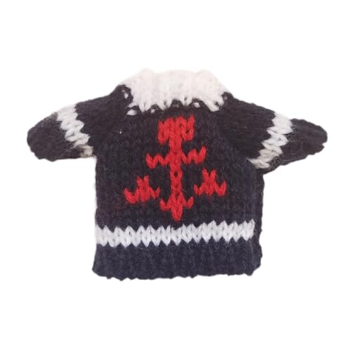 Sharplace Puppenkleidung für 15 cm Plüschpuppe, Puppen-Outfits, Bequeme Mode, DIY, Kuscheltier-Kleidung, Anzieh-Cartoon-Puppenkleidung, Roter Pfeil schwarz Sharplace Puppenkleidung für 15 cm Plüschpuppe, Puppen-Outfits, Bequeme Mode, DIY, Kuscheltier-Kleidung, Anzieh-Cartoon-Puppenkleidung, Roter Pfeil schwarz von Sharplace