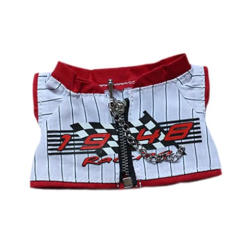 Sharplace Puppenrennjacke, Mantelzubehör, Miniatur-Kleidungskostüm für 6,69-Zoll-Puppen, Kindergeschenke, Neujahrsgeschenke Sharplace Puppenrennjacke, Mantelzubehör, Miniatur-Kleidungskostüm für 6,69-Zoll-Puppen, Kindergeschenke, Neujahrsgeschenke von Sharplace
