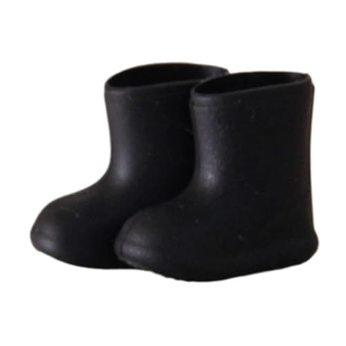 Sharplace Puppenschuhe Regenstiefel Mini Wasserdicht Stabil Simulation Handgefertigt Mode für 1/12 Puppe Niedliche Puppen Zubehör Spielzeug Kurze Stiefel, Schwarz Sharplace Puppenschuhe Regenstiefel Mini Wasserdicht Stabil Simulation Handgefertigt Mode für 1/12 Puppe Niedliche Puppen Zubehör Spielzeug Kurze Stiefel, Schwarz von Sharplace