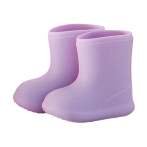 Sharplace Puppenschuhe Regenstiefel Mini Wasserdicht Stabil Simulation Handgefertigt Mode für 1/12 Puppe Niedliche Puppen Zubehör Spielzeug Kurze Stiefel, Violett Sharplace Puppenschuhe Regenstiefel Mini Wasserdicht Stabil Simulation Handgefertigt Mode für 1/12 Puppe Niedliche Puppen Zubehör Spielzeug Kurze Stiefel, Violett von Sharplace