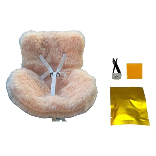Sharplace Puppensitz mit Lüftungsclip, Lernspielzeug, einzigartiger Puppenfahrzeugsitz, Plüschkissen, Autodekoration für Jungen- und Mädchenpuppen, Hell-pink Sharplace Puppensitz mit Lüftungsclip, Lernspielzeug, einzigartiger Puppenfahrzeugsitz, Plüschkissen, Autodekoration für Jungen- und Mädchenpuppen, Hell-pink von Sharplace