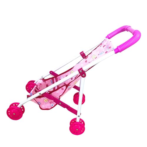 Sharplace Puppenwagen, Miniatur-Schiebewagen, Lernaktivitäten, Rollenspiele, Geschenke, Zubehör, faltbar, Rosa, für Mädchen, Rollenspiele, Süßigkeiten Sharplace Puppenwagen, Miniatur-Schiebewagen, Lernaktivitäten, Rollenspiele, Geschenke, Zubehör, faltbar, Rosa, für Mädchen, Rollenspiele, Süßigkeiten von Sharplace