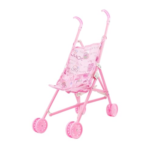Sharplace Puppenwagen Spielzeug Puppen Kinderwagen Rollenspiel Pädagogisches Spielzeug Rollenspiel Babypuppe Kinderwagen von Sharplace