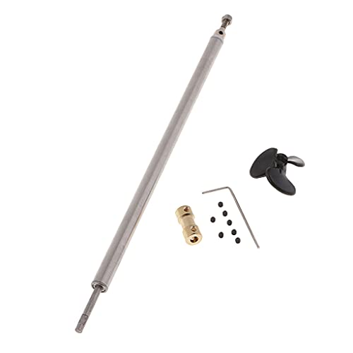 Sharplace RC Boot Schiffsmodell Antriebswelle, Kupplung, Propeller, Hülse, Dichtung, E von Sharplace