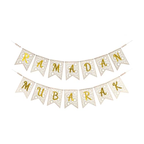 Sharplace Ramadan Banner Pull Flag, Gold Sharplace Ramadan Banner Pull Flag, Gold von Sharplace