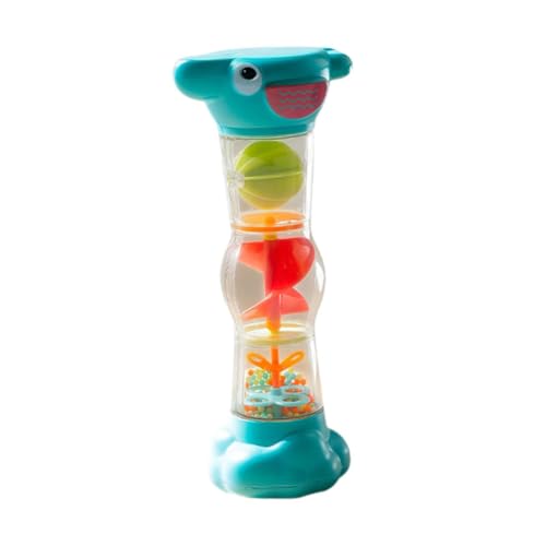 Sharplace Regen-Sound-Röhrenspielzeug für Kleinkinder, Musik, sensorischer Shaker, multifunktional, mit dreifachem Barriere-Design für die Handstärke, 9,4 x 3,9, GrÜn Sharplace Regen-Sound-Röhrenspielzeug für Kleinkinder, Musik, sensorischer Shaker, multifunktional, mit dreifachem Barriere-Design für die Handstärke, 9,4 x 3,9, GrÜn von Sharplace