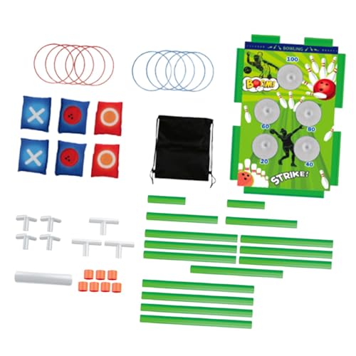 Sharplace Ringwurfspiel, Bohnen-Sandsackwerfen, Outdoor-Spielzeug, Geschenke, Sport-Sandsackwerfen, Indoor-Outdoor für, für Strand-Hinterhof-Party von Sharplace