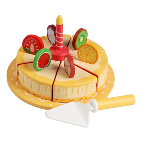 Sharplace Rollenspiel-Essen-Lernspielzeug, Kuchenschneiden, Rollenspiel, , Kinderküchen-Spielset, Geburtstagsgeschenk für Jungen und Mädchen Sharplace Rollenspiel-Essen-Lernspielzeug, Kuchenschneiden, Rollenspiel, , Kinderküchen-Spielset, Geburtstagsgeschenk für Jungen und Mädchen von Sharplace