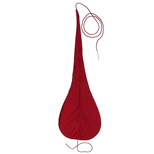 Sharplace Rotes Wasserabsorbierendes Tuch für Horn Oboe Holzblaszubehör von Sharplace