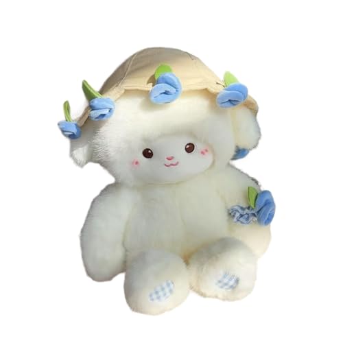 Sharplace Schaf-Plüschpuppe, Spielzeug, Ornament, Figur, bezaubernd, zum Basteln, tragbares Stofftier, Heimdekoration für Mädchen, Kindertag, Wohnzimmer, Blau Sharplace Schaf-Plüschpuppe, Spielzeug, Ornament, Figur, bezaubernd, zum Basteln, tragbares Stofftier, Heimdekoration für Mädchen, Kindertag, Wohnzimmer, Blau von Sharplace
