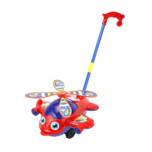 Sharplace Schiebespielzeug mit Rad, Lernspielzeug, Entwicklungsspielzeug, Schiebe- und Ziehspielzeug, Cartoon-Flugzeug, Spielzeugtrolley für Jungen, Mädchen, XL Rot rutschfest Sharplace Schiebespielzeug mit Rad, Lernspielzeug, Entwicklungsspielzeug, Schiebe- und Ziehspielzeug, Cartoon-Flugzeug, Spielzeugtrolley für Jungen, Mädchen, XL Rot rutschfest von Sharplace