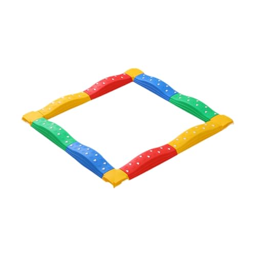 Sharplace Schwebebalken-Sportspielzeug, Verbessern Sie die Kraft, Balance-Blöcke für drinnen und draußen, Hindernisparcours für Kinder, 12 Stück Regenbogen Sharplace Schwebebalken-Sportspielzeug, Verbessern Sie die Kraft, Balance-Blöcke für drinnen und draußen, Hindernisparcours für Kinder, 12 Stück Regenbogen von Sharplace