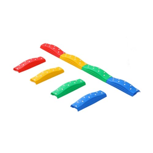 Sharplace Schwebebalken-Sportspielzeug, Verbessern Sie die Kraft, Balance-Blöcke für drinnen und draußen, Hindernisparcours für Kinder, 4-teiliger Regenbogen Sharplace Schwebebalken-Sportspielzeug, Verbessern Sie die Kraft, Balance-Blöcke für drinnen und draußen, Hindernisparcours für Kinder, 4-teiliger Regenbogen von Sharplace