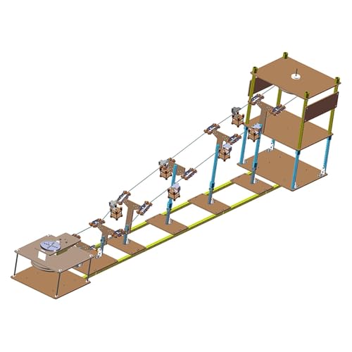 Sharplace Sightseeing Cable Car Systerm Easy zusammengebaute Lehrwerkzeug Holz STEM Projektwissenschaft Experiment für Schul Teenager Schüler Sharplace Sightseeing Cable Car Systerm Easy zusammengebaute Lehrwerkzeug Holz STEM Projektwissenschaft Experiment für Schul Teenager Schüler von Sharplace