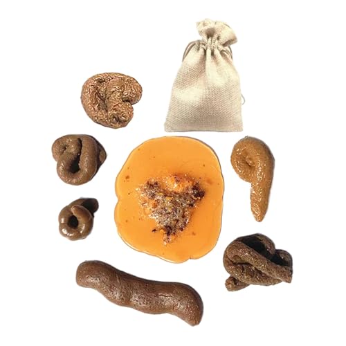 Sharplace Simulations-Poop-Trick-Spielzeug, Scherzspielzeug, lustiges, realistisches Turd-Fly-Poop-Modell für Halloween-Partyzubehör zum Aprilscherz Sharplace Simulations-Poop-Trick-Spielzeug, Scherzspielzeug, lustiges, realistisches Turd-Fly-Poop-Modell für Halloween-Partyzubehör zum Aprilscherz von Sharplace