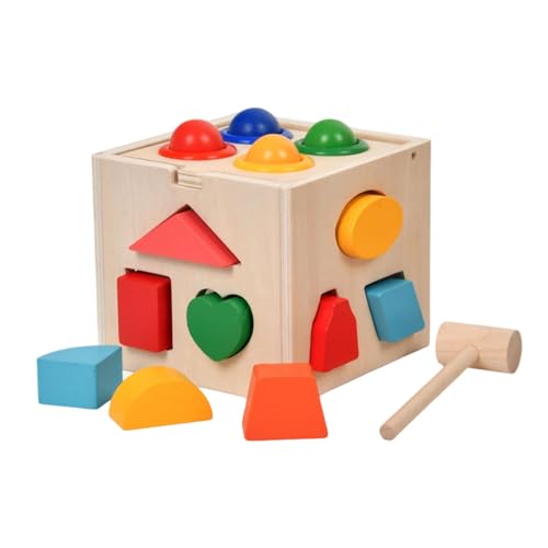 Sharplace Sortierbox für Farben und Formen, Formsortierer, pädagogische Aktivität für Kleinkinder, Klassische Blöcke, kognitives Spielzeug, Zuordnungsspiel für Sharplace Sortierbox für Farben und Formen, Formsortierer, pädagogische Aktivität für Kleinkinder, Klassische Blöcke, kognitives Spielzeug, Zuordnungsspiel für von Sharplace