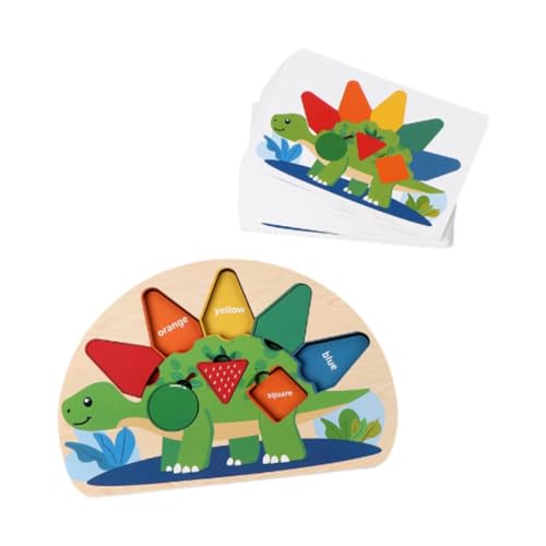 Sharplace Spielzeug-Holzpuzzles verbessern die Hand-Augen-Koordination, Aktivitäten, Holzsteckbrett, Spielzeugbrett für 1–3-jährige Jungen und Mädchen, von Sharplace