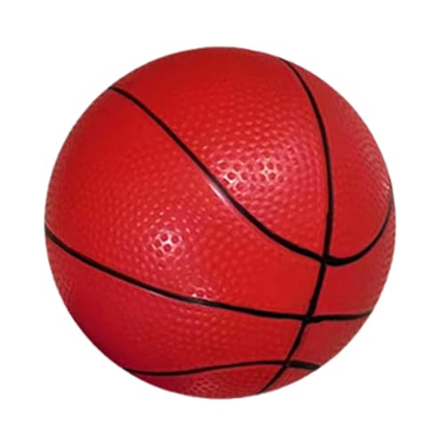 Sharplace Sportball für, Spielplatzball, weiche kleine Bälle, Spielzeug für drinnen und draußen, Geburtstagsgeschenk für, Partytütenfüller, Roter Basketball von Sharplace