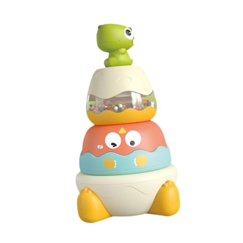 Sharplace Stapel- und Nestspielzeug für Babys, Baustapel für Kinder, Lernspielzeug für die Vorschule mit Dinosaurierfigur für Kinder von 1–3 Jahren Sharplace Stapel- und Nestspielzeug für Babys, Baustapel für Kinder, Lernspielzeug für die Vorschule mit Dinosaurierfigur für Kinder von 1–3 Jahren von Sharplace