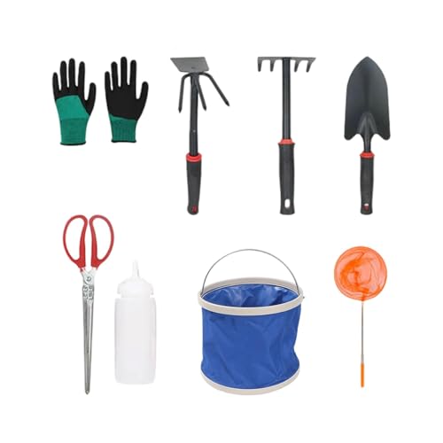 Sharplace Strandspielzeug-Set für, Strandeimer, Rechen, Gartengeräte, Robustes Sandkastenspielzeug zum Graben im Freien, Sandspielzeug für Mädchen im, M Sharplace Strandspielzeug-Set für, Strandeimer, Rechen, Gartengeräte, Robustes Sandkastenspielzeug zum Graben im Freien, Sandspielzeug für Mädchen im, M von Sharplace