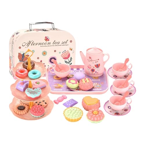 Sharplace Tea -Party -Tabellengeschirr Küchentafel Set tun Sie vor, DASS frühes lehrreiches sensorisches Spielzeug für 3 Jahre 4 5 Jahre alte Kinder Mädchen, Blumen Sharplace Tea -Party -Tabellengeschirr Küchentafel Set tun Sie vor, DASS frühes lehrreiches sensorisches Spielzeug für 3 Jahre 4 5 Jahre alte Kinder Mädchen, Blumen von Sharplace