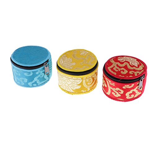 Sharplace Tibetan Bowl Case Aufbewahrungsbox Tasche für Religion Buddhismus Sammlerstücke, 12cm Sharplace Tibetan Bowl Case Aufbewahrungsbox Tasche für Religion Buddhismus Sammlerstücke, 12cm von Sharplace