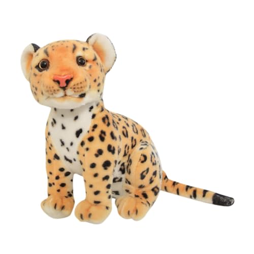 Sharplace Toy Leopard SAH Puppengeburtstagsgeschenke Aus, Süße Dekoration Home Schlafzimmer Aussehend für Jungen, Gelb, 27 cm Sharplace Toy Leopard SAH Puppengeburtstagsgeschenke Aus, Süße Dekoration Home Schlafzimmer Aussehend für Jungen, Gelb, 27 cm von Sharplace