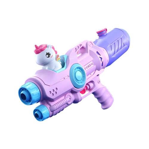 Sharplace Wasserpistole für Kinder & Erwachsene, 500 ML Wasserspritzpistole mit 5-8m Reichweite, Wasserblaster Spielzeug mit doppeltem Spray für Mädchen Junge, Partys, Sommer Pool, Strand, Stil f von Sharplace