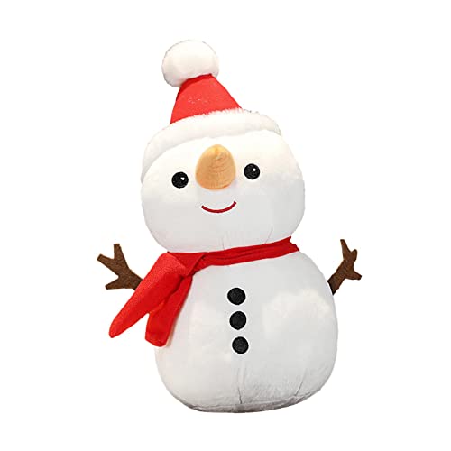 Sharplace Weihnachtsplüschtiere Schneemann Plüschpuppe Kuscheltier Schneemann Plüschtier für Jungen Mädchen Weihnachtsdekorationen Zuhause, Büro, Autoverzierung, 22CM Sharplace Weihnachtsplüschtiere Schneemann Plüschpuppe Kuscheltier Schneemann Plüschtier für Jungen Mädchen Weihnachtsdekorationen Zuhause, Büro, Autoverzierung, 22CM von Sharplace