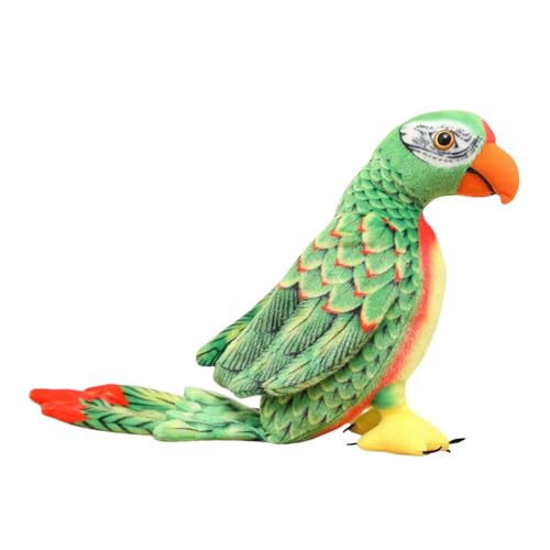 Sharplace Wellensittich-Plüschtier, Plüschvogel, Stofftier, Dekoration, Papagei, Spielzeug, Partygeschenk, für Wohnzimmer, 50 x 26 cm, GrÜn Sharplace Wellensittich-Plüschtier, Plüschvogel, Stofftier, Dekoration, Papagei, Spielzeug, Partygeschenk, für Wohnzimmer, 50 x 26 cm, GrÜn von Sharplace