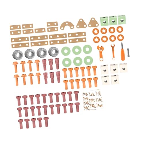 Sharplace Werkzeugset für, Rollenspiele, manuelle Entwicklung, Rollenspiele, Reise-Konstruktionsspielzeug für 3-, 4-, 5- und 6-Jährige, 100 Stück von Sharplace