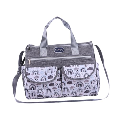 Sharplace Wickeltasche für Mama, leicht, großes Fassungsvermögen, multifunktional, mit Schultergurt, wasserdicht, Reisetasche für Mama, Gray L Sharplace Wickeltasche für Mama, leicht, großes Fassungsvermögen, multifunktional, mit Schultergurt, wasserdicht, Reisetasche für Mama, Gray L von Sharplace