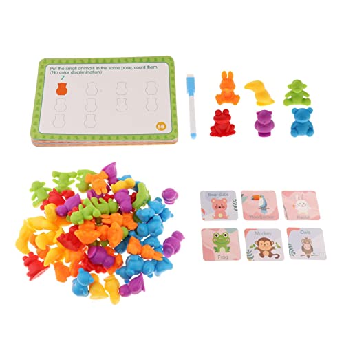 Sharplace Zählen Spiele 89pcs Spiel und Tiere Frühen Lernen Zählen Grundlegende Bildung, Spielzeug, Tier Thema von Sharplace