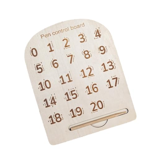 Sharplace Zeichenbrett, Übungsbrett, Puzzle mit Bleistift, Vorschul-Lernen, doppelseitiges Übungsbrett für Kinder, A von Sharplace