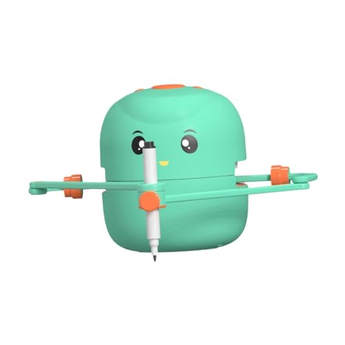 Sharplace Zeichenroboter für Kinder, pädagogisch wertvoll, mit 100 Karten, süßes Vorschulspiel, tragbares kreatives Lernspielzeug für Jungen und Mädchen, GrÜn Sharplace Zeichenroboter für Kinder, pädagogisch wertvoll, mit 100 Karten, süßes Vorschulspiel, tragbares kreatives Lernspielzeug für Jungen und Mädchen, GrÜn von Sharplace
