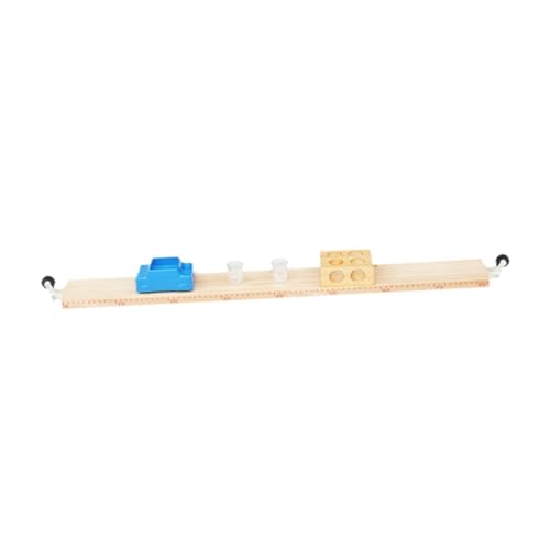 Sharplace Zwei-Kraft-Gleichgewichtsmodell, Kids Project Stem Physikalisch-Wissenschaftliches Experimentierset, Lernspielzeug für Mädchen, Jungen, Teenager, mit 6-Loch-Block von Sharplace