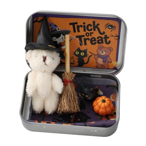 Sharplace in einer Schachtel, Mini-Plüsch, Süßes oder Saures, Geschenk-Ornamente für, Cartoon, süßes Plüschtier, Weiß von Sharplace