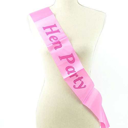Shatchi SH1821-12 x Partyschärpen, für Junggesellinnenabschiede, für Brautpartys, Junggesellinnenabschiede, Hochzeit, Kostüm-Accessoires, Dekorationen Shatchi SH1821-12 x Partyschärpen, für Junggesellinnenabschiede, für Brautpartys, Junggesellinnenabschiede, Hochzeit, Kostüm-Accessoires, Dekorationen von Shatchi