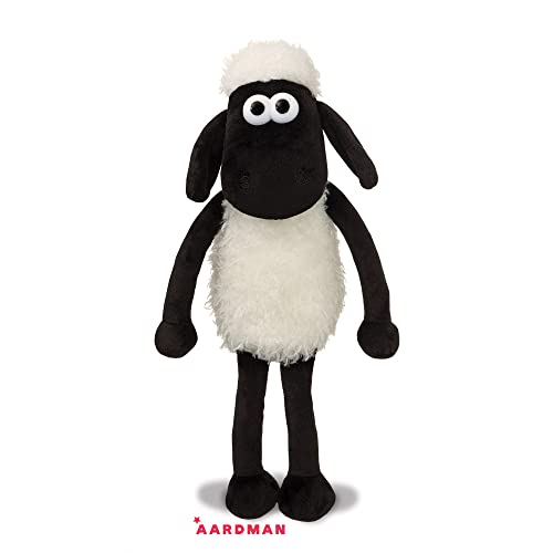 Shaun the Sheep 61173 8-inch Plush Cuddly Toy, Black and White, 8in, Suitable for Adults and Kids von Aurora World