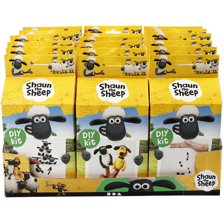 Tischdisplay mit Materialset-Sortiment, 18 Set/ 1 Pck Tischdisplay mit Materialset-Sortiment, 18 Set/ 1 Pck von Shaun the Sheep