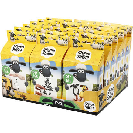 Tischdisplay mit Materialset-Sortiment, 18 Set/ 1 Pck von Shaun the Sheep