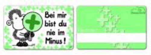 Sheepworld, Pocketcard Nr. 22, Bei Mir bist du nie im Minus! Sheepworld, Pocketcard Nr. 22, Bei Mir bist du nie im Minus! von Sheepworld