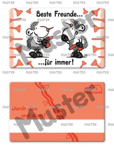 Sheepworld, Pocketcard Nr. 30, Beste Freunde für immer! Sheepworld, Pocketcard Nr. 30, Beste Freunde für immer! von Sheepworld