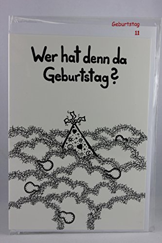 Sheepworld - 55016 - Klappkarte, Geburtstag, mit Umschlag, Schaf, Wer hat denn da Geburtstag? von Sheepworld