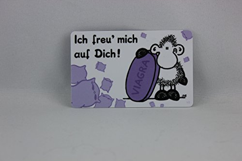 Sheepworld - 57059 - Pocketcard Nr. 49, Schaf, Ich freu´ Mich auf Dich!, PVC Sheepworld - 57059 - Pocketcard Nr. 49, Schaf, Ich freu´ Mich auf Dich!, PVC von Sheepworld